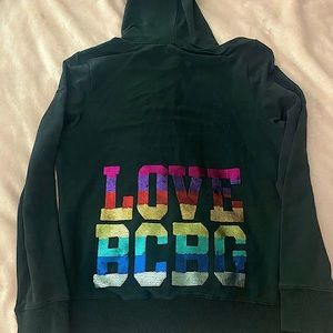 BLING BCBG Y2K VINTAGE ZIP UP